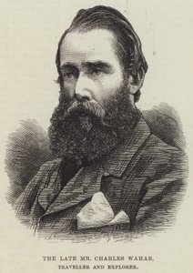 Feu M. Charles Wahab, voyageur et explorateur (gravure) - English School