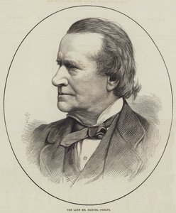 Feu M. Samuel Phelps (gravure) - English School
