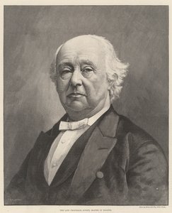 Feu Professeur Jowett, Maître de Balliol (gravure)