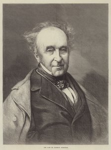 Feu Sir Roderick Murchison (gravure) - English School