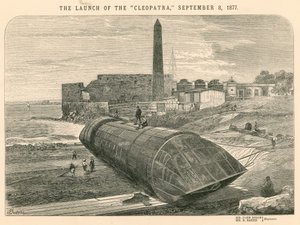 Le lancement de la Cléopâtre, 8 septembre 1877 - English School