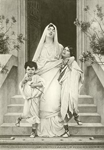 La mère des Gracques (gravure)