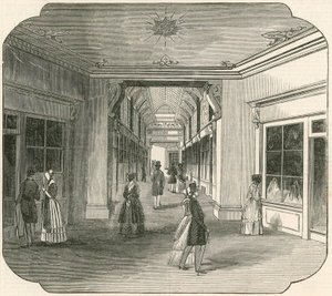 Le nouveau Exeter Change, Strand, Londres - English School