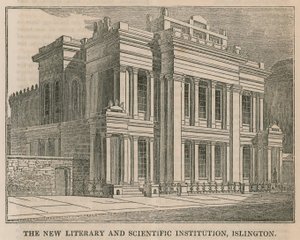 La nouvelle Institution Littéraire et Scientifique, Islington, Londres - English School