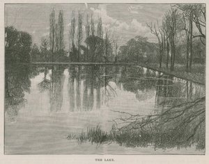 Le nouveau parc public à Highgate : le lac