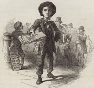 Le garçon de journaux