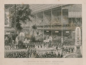 Ouverture de la Grande Exposition par Sa Très Gracieuse Majesté, la Reine Victoria, 1er mai 1851 - English School