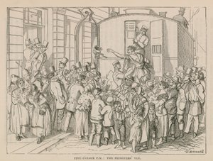 Le fourgon des prisonniers