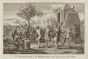 La réjouissance des Mexicains - English School