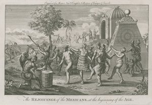 Les réjouissances des Mexicains au début de l