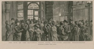 La ruée sur la National Penny Bank