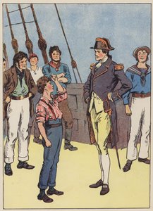 Le jeune marin propose de rejoindre la marine