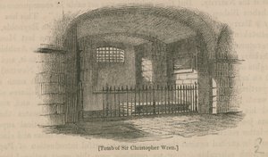 Tombe de Sir Christopher Wren