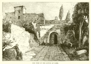 Le tombeau des Scipions à Rome