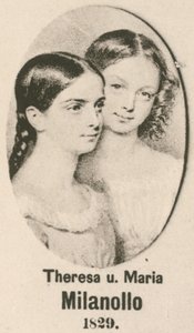 Theresa et Maria Milanollo