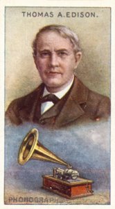 Thomas Alva Edison, Phonographe
