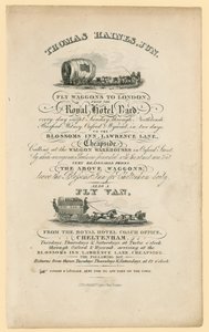 Thomas Haines. Publicité - English School