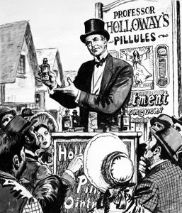 Les médicaments de Thomas Holloway avaient des noms impressionnants