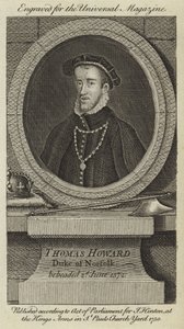 Thomas Howard, Duc de Norfolk, décapité le 2 juin 1572 - English School