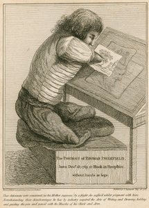 Thomas Inglefield, né le 18 décembre 1769 à Hook, Hampshire, sans bras ni jambes