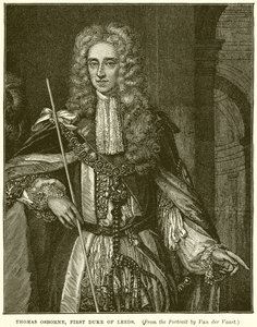 Thomas Osborne, premier duc de Leeds - English School