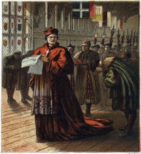 Thomas Wolsey (v.1475-1530), cardinal et homme politique anglais.