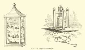 Moulins à prières tibétains - English School
