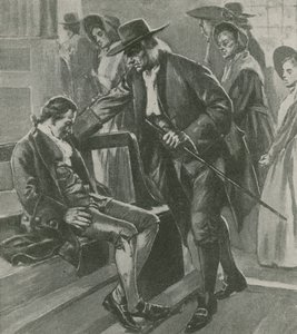 Fatigué et affamé, Benjamin Franklin s