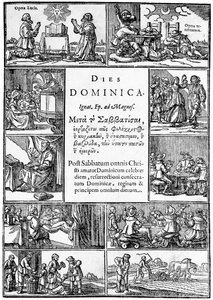 Page de titre du Dies Dominica de Thomas Young, 1639