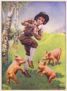 Tom, Tom, le fils du joueur de cornemuse et les trois petits cochons