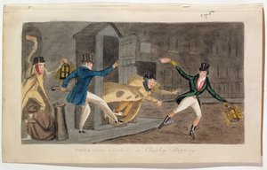Tom et Bob attrapant un Charley endormi, 1821