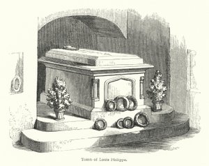 Tombe de Louis Philippe (gravure) - English School