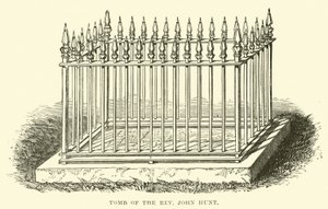 Tombe du révérend John Hunt - English School