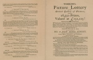 Tomkinss Picture Lottery de la British Gallery of Pictures - English School