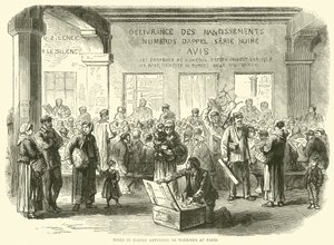Outils en gage rendus aux ouvriers à Paris, décembre 1870 - English School