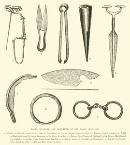 Outils, armes et ornements de l