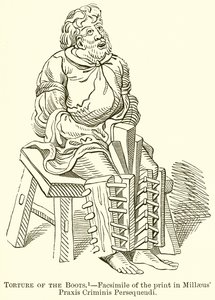 Torture des Bottes.--Fac-similé de l