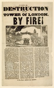 Incendie de la tour de Londres, 1841