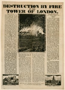 Incendie de la tour de Londres, 1841