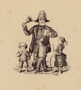 Crieur public et enfants - English School