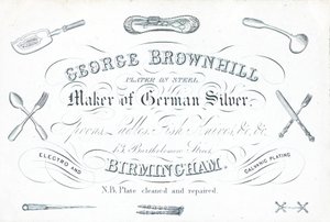 Carte de visite, George Brownhill