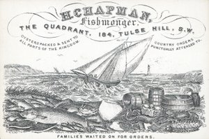 Carte de visite de H Chapman