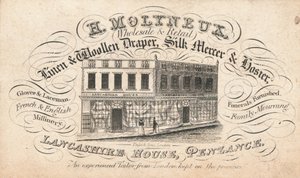 Carte de visite, H Molyneux