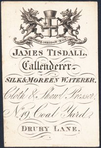 Carte de visite, James Tisdall