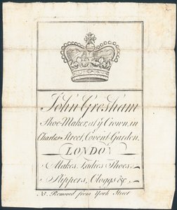 Carte de visite, John Gresham