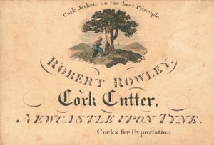 Carte de visite, Robert Rowley
