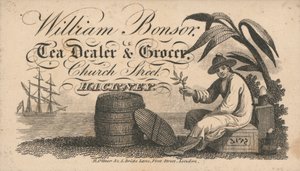 Carte de visite de William Bonsor