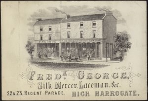 Carte de visite pour Frederick George