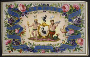 Carte de visite pour W H Tooke - English School