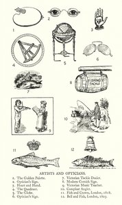 Enseignes commerciales : Artistes et opticiens - English School